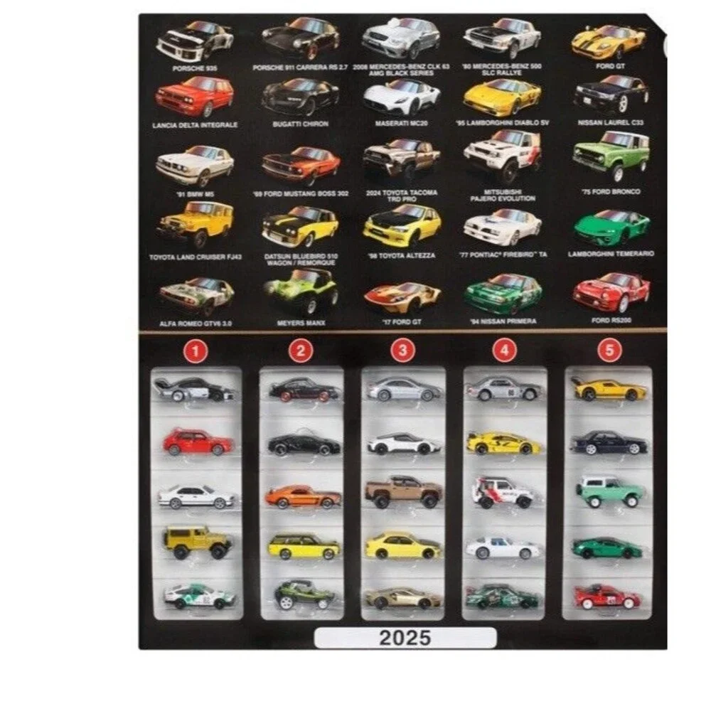 Hot Wheels Boulevard 25-Car Factory Set 2025 Car Box Set